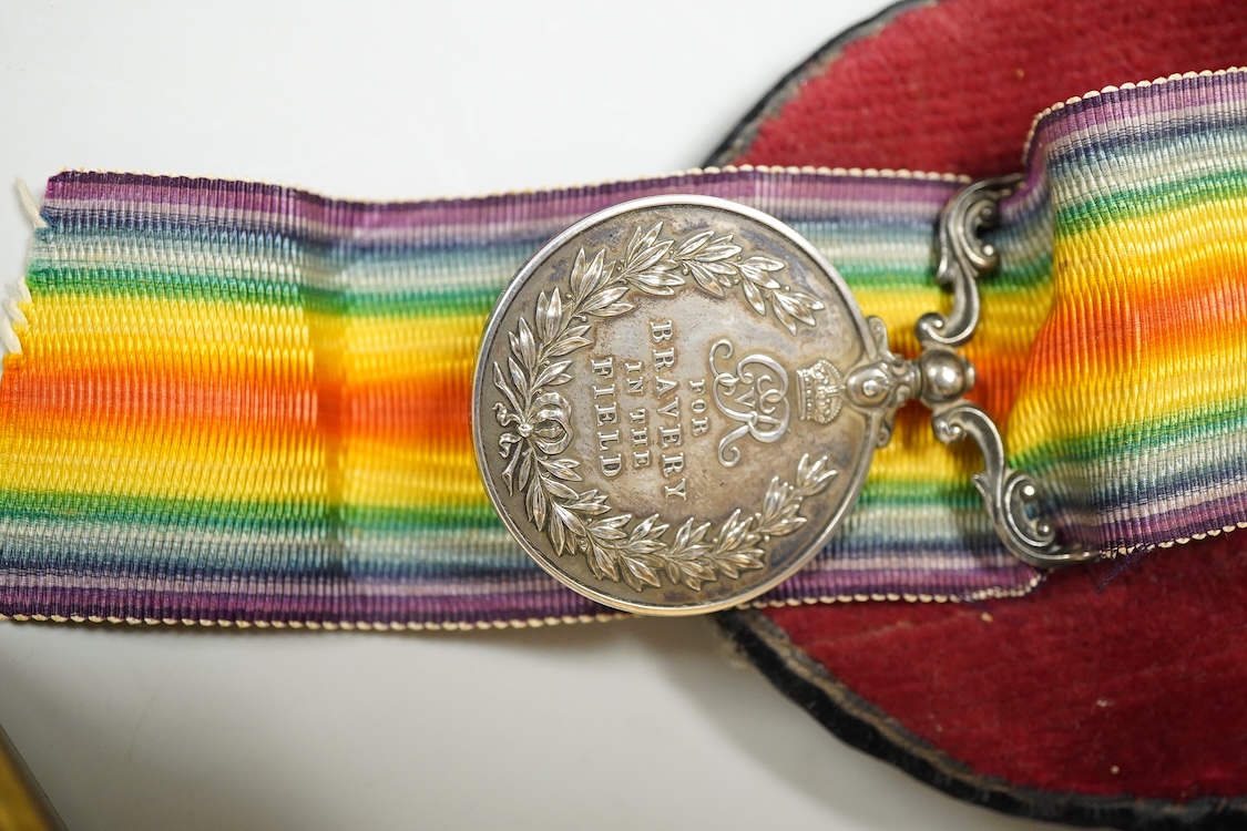 GRV military medal, related Christmas Mary tin, 1914, two pocket watches, etc.